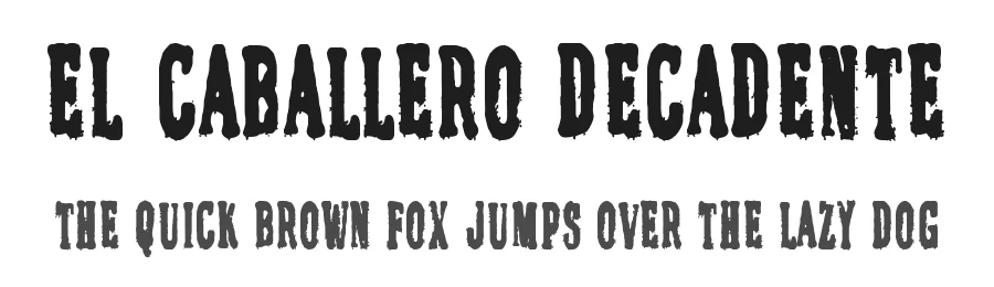 El Caballero Decadente
