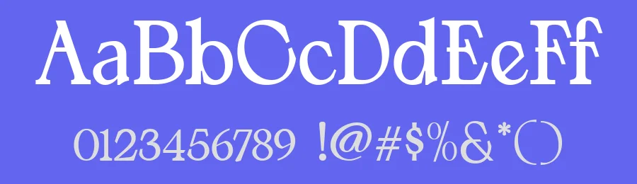 El Fonte Angelia by Gilar Studio — Serif Font — thumbnail 3