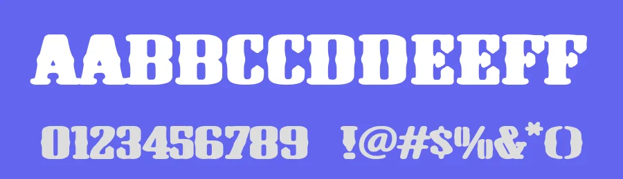 El Hispano by Woodcutter — Decorative Font — thumbnail 3