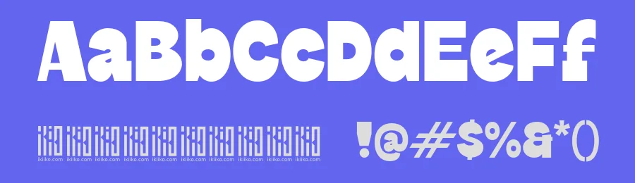 El Mariachi by Ikiiko Type — Decorative Font — thumbnail 3
