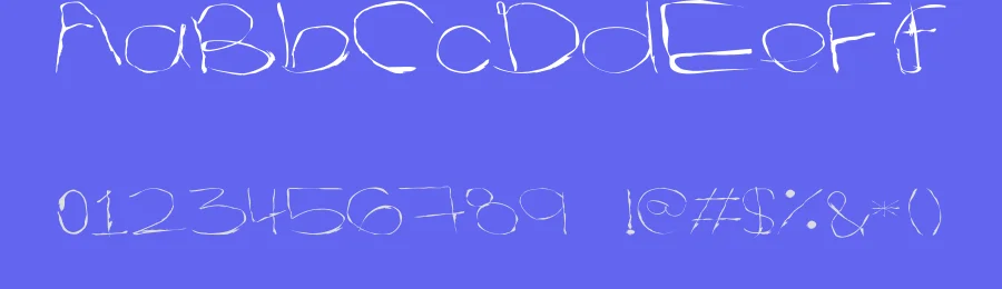 El rastro del pintalabios by Maria Villarreal — Script Handwritten Font — thumbnail 3