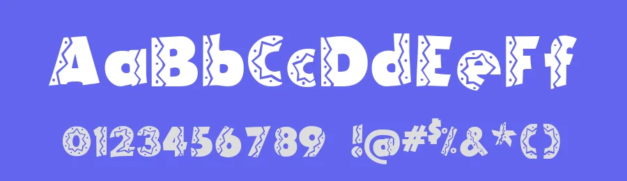 El Rio Lobo by Jonathan Smith — Decorative Font — thumbnail 3
