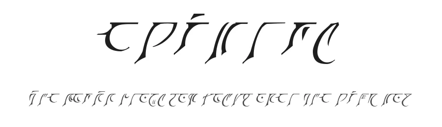 Eladrin by Pixel Sagas — Dingbats Font