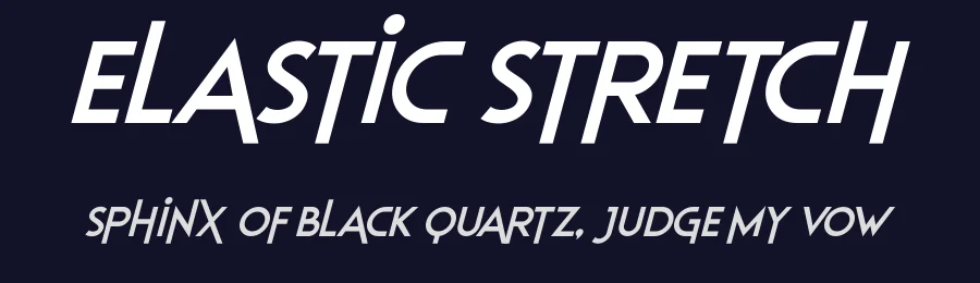 Elastic Stretch by Hawtpixel — Sans Serif Font — thumbnail 2