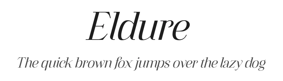 Eldure