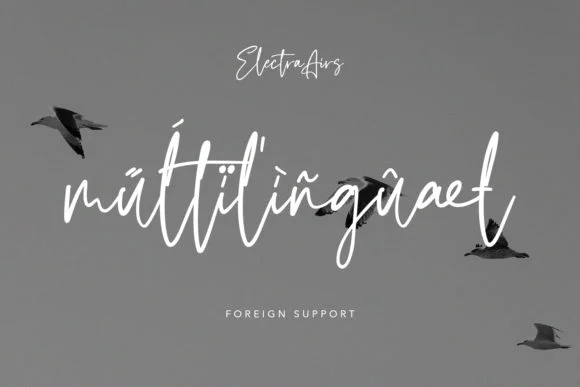 Electra Airs Font by Maulana Creative — Script Handwritten Font — thumbnail 9