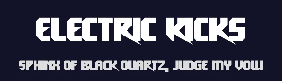 Electric Kicks by Hawtpixel — Display Font — thumbnail 2