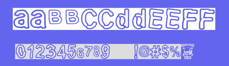 Electric Punk by Woodcutter — Decorative Font — thumbnail 3
