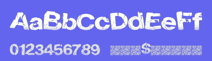 Electric Night by Xerographer Fonts — Decorative Font — thumbnail 3