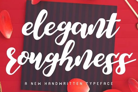 Elegant Roughness Font by Design A Lot — Script Handwritten Font