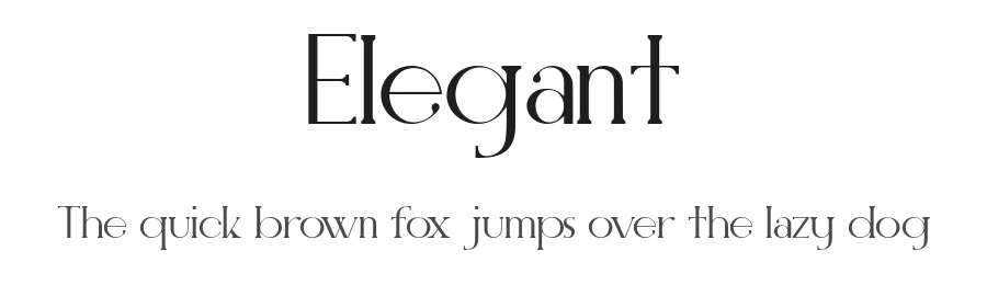 Elegant