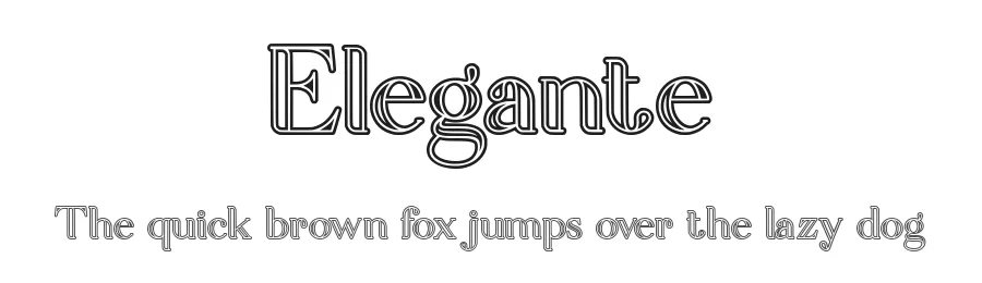 Elegante by StringLabs Creative Studio — Decorative Font