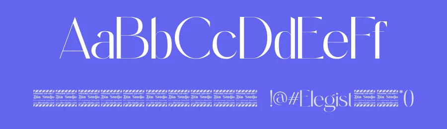 Elegist by Din Studio — Sans Serif Font — thumbnail 3