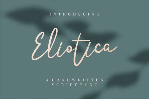 Eliotica Font by 24Design Studios β Script Handwritten Font
