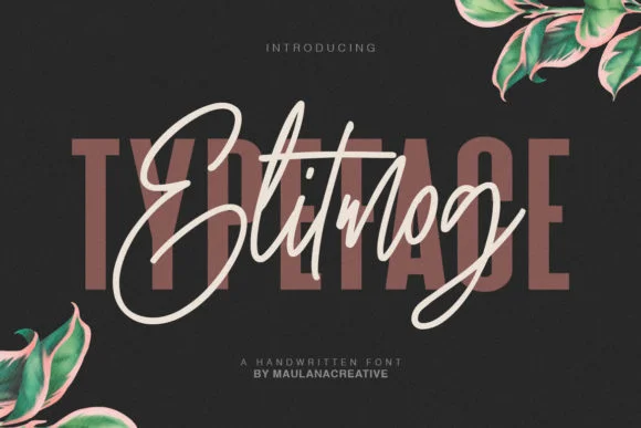 Elitmog Font by Maulana Creative — Script Handwritten Font