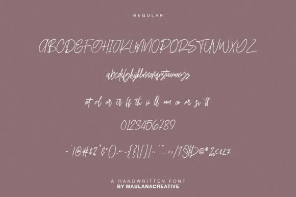 Elitmog Font by Maulana Creative — Script Handwritten Font — thumbnail 9