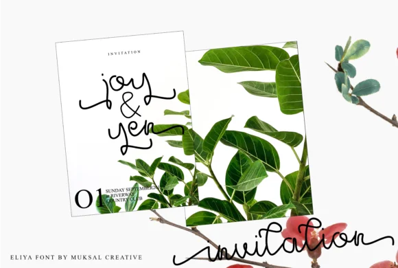 Eliya Font by Muksal Creative — Script Handwritten Font — thumbnail 3