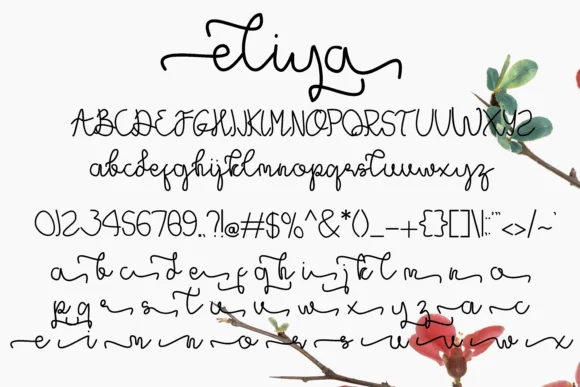 Eliya Font by Muksal Creative — Script Handwritten Font — thumbnail 5