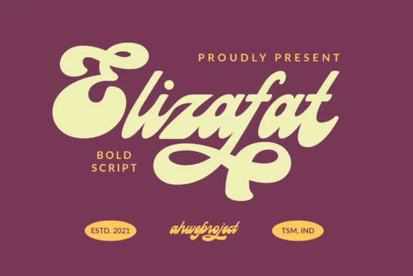 Elizafat Font by ahweproject — Script Handwritten Font
