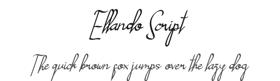 Ellando Script by Fontaris Studio — Script Handwritten Font
