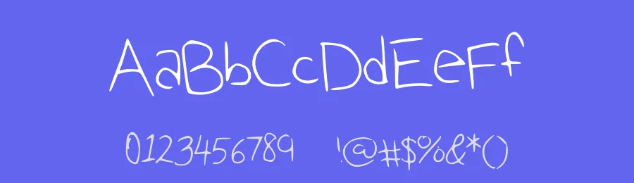 Ellennn by Ellen Liu — Script Handwritten Font — thumbnail 3