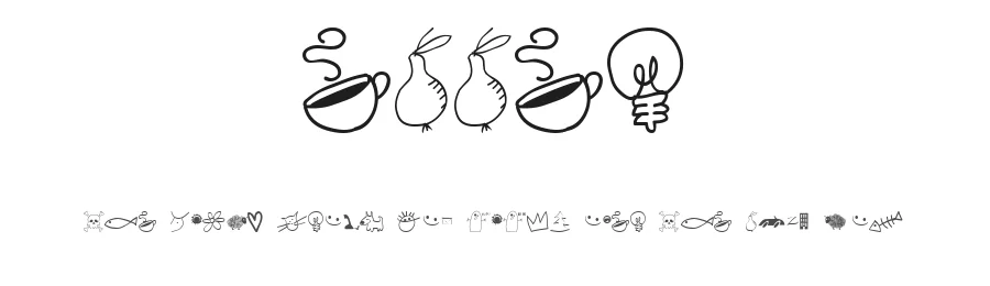 Eller by Fontomen β Dingbats Font