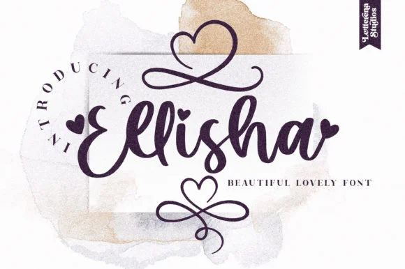 Ellisha Font by Letterena Studios — Script Handwritten Font