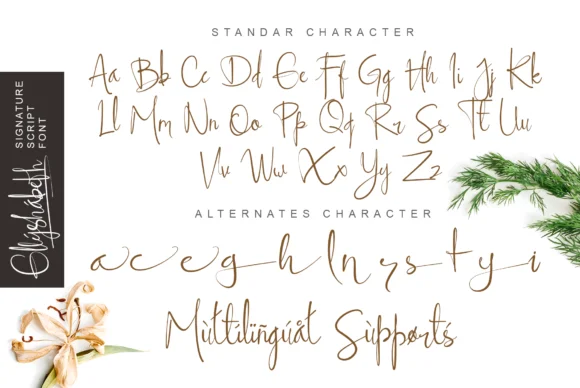 Ellyshabeth Font by DLetters.std — Script Handwritten Font — thumbnail 7