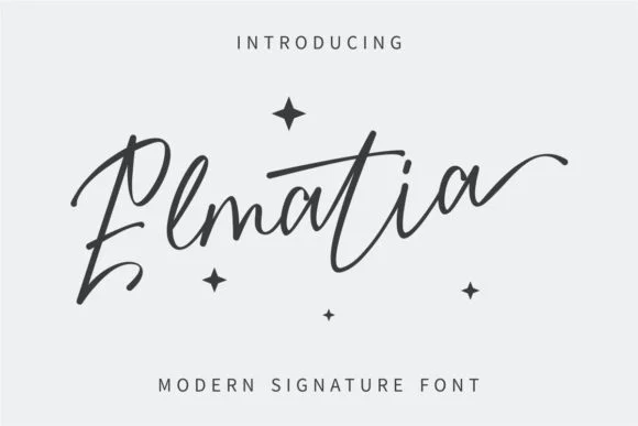 Elmatia Font by GFRcreative — Script Handwritten Font