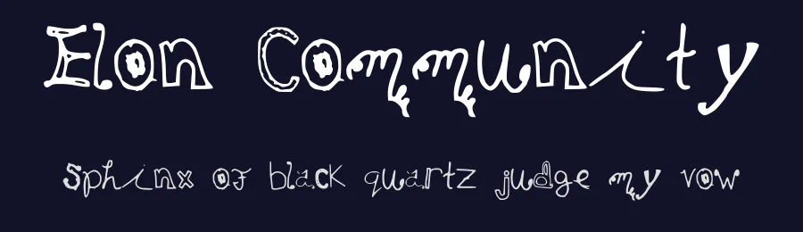 Elon Community by Gina Apperson — Script Handwritten Font — thumbnail 2