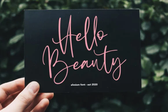 Elosiam Font by Maulana Creative — Script Handwritten Font — thumbnail 3