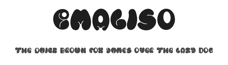 Emaliso by Dhabee Studio — Decorative Font