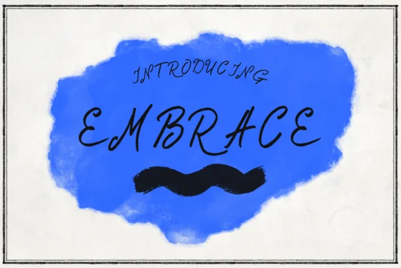 Embrace Font by v.derkach.work — Script Handwritten Font