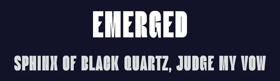 Emerged by Graphicxell — Sans Serif Font — thumbnail 2