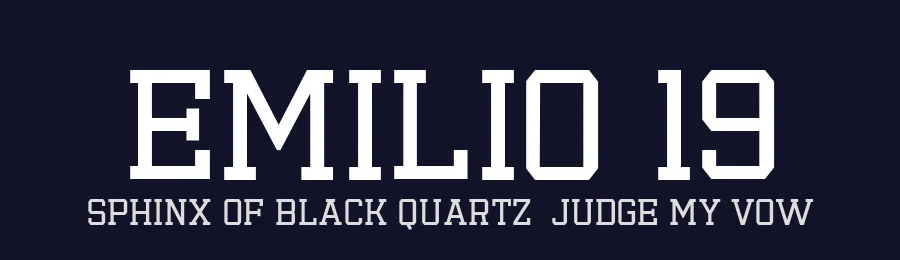 Emilio 19 by Adien Gunarta — Decorative Font — thumbnail 2