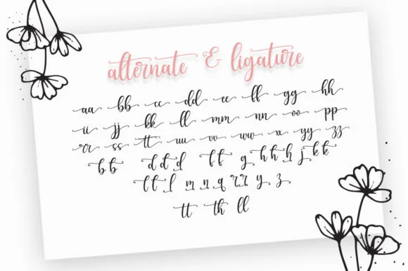 Emily Geraldine Font by jauzadesign — Script Handwritten Font — thumbnail 9
