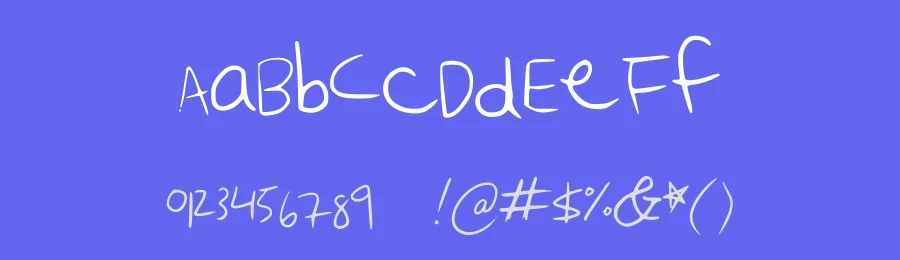 Emobot by bananasaurr — Script Handwritten Font — thumbnail 3