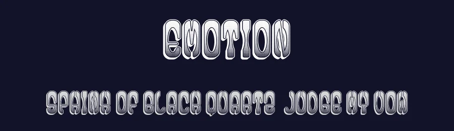 Emotion by Vladimir Nikolic — Decorative Font — thumbnail 2