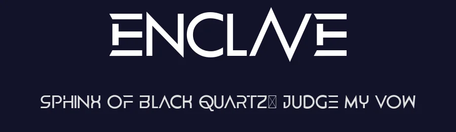 Enclave by RaisProject — Sans Serif Font — thumbnail 2