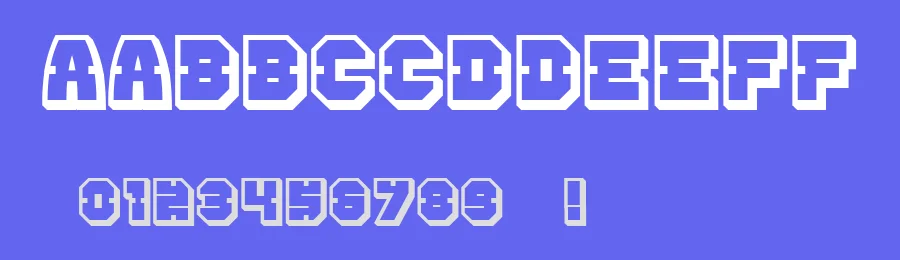 Enemy by Vladimir Nikolic — Decorative Font — thumbnail 3
