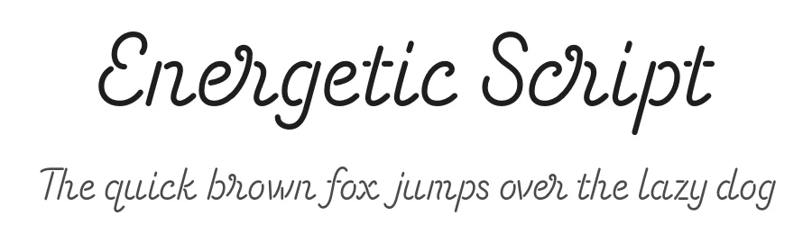 Energetic Script