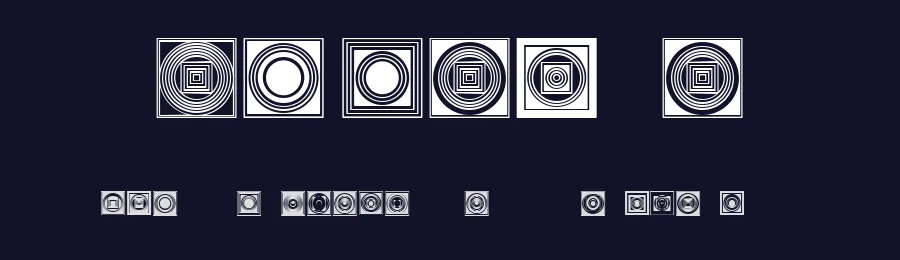 Enfeite by Vladimir Nikolic — Dingbats Font — thumbnail 2