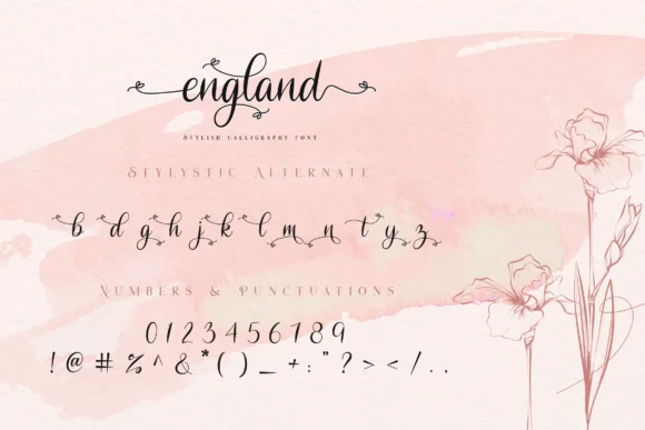 England Font by Bluestudio by Bluestudio —  Font — thumbnail 8