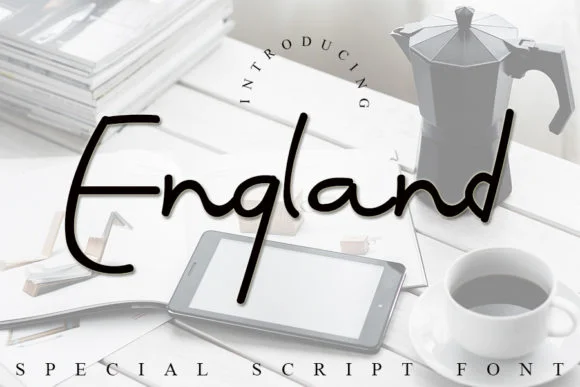 England Font by Eddygoodboy by Eddygoodboy — Script Handwritten Font