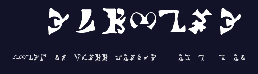 Enochian by Glumbosch — Dingbats Font — thumbnail 2