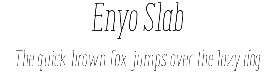 Enyo Slab
