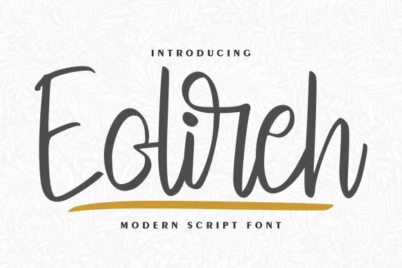 Eolireh Font by Vunira — Script Handwritten Font