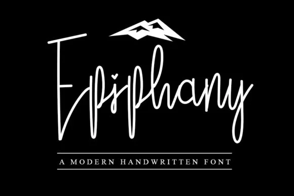 Epiphany Font by K_IN Studio — Script Handwritten Font