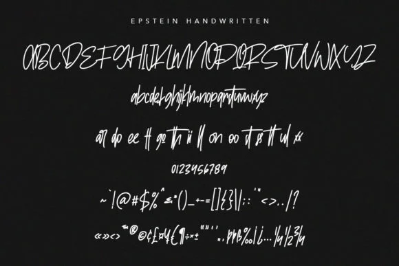 Epstein Font by Maulana Creative — Script Handwritten Font — thumbnail 7
