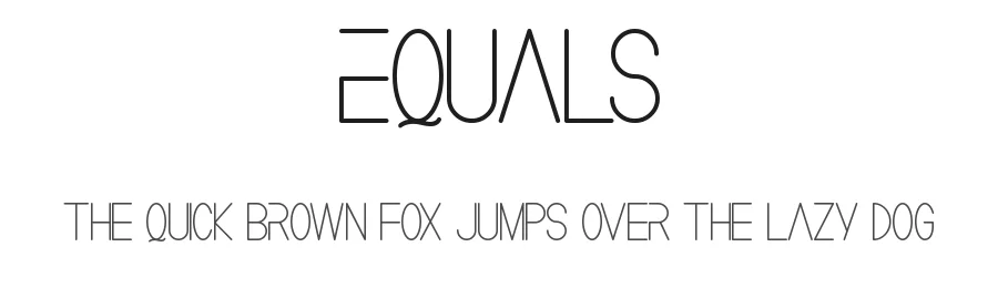 Equals